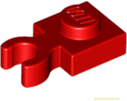 LEGO® Alkatrészek (Pick a Brick) Piros 1x1 Lapos Elem Vízszintes tartóval 4588003