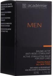 Academie Balsam activ stimulator regenerant pentru bărbați împotriva ridurilor - Academie Men Active Stimulating Balm for Deep Lines 50 ml