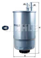MAHLE filtru combustibil MAHLE KL 977D - automobilus