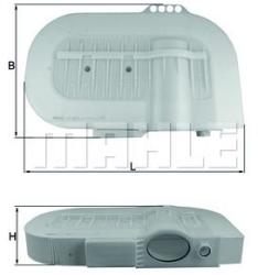 MAHLE Filtru aer MAHLE LX 2810 (LX 2810) - automobilus