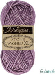 Scheepjes Stone Washed XL 851 Deep Amethyst - sötétlila fonal