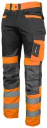 LAHTI PRO Pantalon Reflectorizant Slim-fit / Portocaliu - S (l4051201) - global-tools