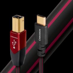 AudioQuest USB B to C - Cinnamon 0.75m
