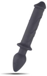 Dildo with anal plug , szilikon -23cm