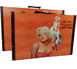 WatchBox Set 2 Cutii Bijuterii tip servieta - Marilyn Monroe - WZ4211 (WZ4211)