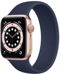 Solo Szilikon Apple Watch szíj Tengerészkék 42/44/45mm S