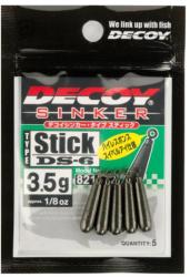 Decoy Plumbi DECOY DS-6 Sinker Type Stick, 2.5g, 5 buc/plic (821565)