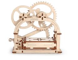 UGears Puzzle 3D, lemn, mecanic Cutie mecanica, 61 piese, Ugears UG120211 (UG120211)