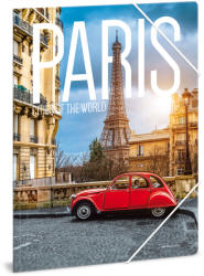 Ars Una Cities - Paris A/4 gumis dosszié, gumis mappa