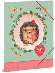 Ars Una Cute and wild sünis A/4 gumis dosszié, gumis mappa