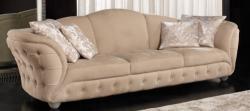 Settimo Canapea Scarlett din lemn masiv, stil italian clasic (GLC057) Canapea