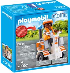 Playmobil Medic cu masina de echilibru (70052)