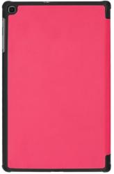 Lemontti Husa Tableta Samsung Galaxy Tab A 2019 10.1 inch Lemontti Custer Texture Leather Case Rose Red (SAS3810RR)