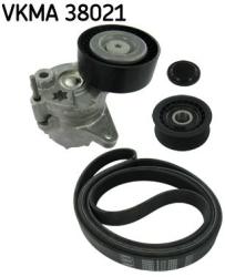 SKF Set curea transmisie cu caneluri SKF VKMA 38021 (VKMA 38021) - automobilus