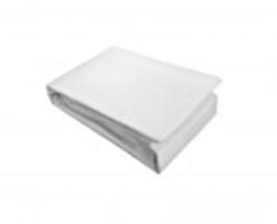  Husa cu elastic Bumbac Tricot HS180A 180x200 cm Alb