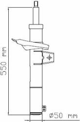 KYB amortizor KYB Excel-G 3348039 (3348039)
