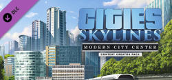 Paradox Interactive Cities Skylines Modern City Center Content Creator Pack DLC (PC)