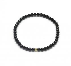  Bratara Spinel Negru Diametru 54 mm Rotund - 4x4 mm - 1 Buc - concepttropic - 39,00 RON