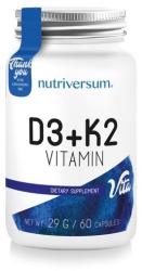 Nutriversum Vita D3+K2 vitamin kapszula 60 db