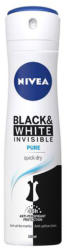 Nivea Black & White Invisible Pure 48h deo spray 150 ml