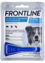 Frontline Spot On kutya " M " 10-20 kg 1, 34 ml (3db, 3x1, 34 ml)