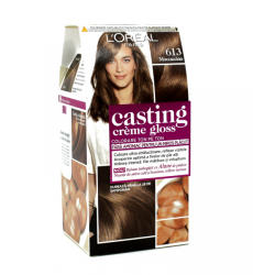 Casting Creme Gloss Vopsea de par fara amoniac L Oreal Paris Casting Creme Gloss 613 Moccaccino, 180ml
