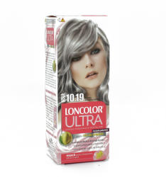 LONCOLOR Vopsea de par permanenta Loncolor Ultra 10.19 Blond Argintiu Intens, 110ml