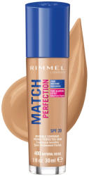 Rimmel London Fond de Ten Rimmel London Match Perfection SPF 20 400 Nautral Beige, 30ml