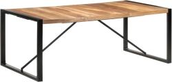 vidaXL Masă de bucătărie 200x100x75 cm lemn masiv cu finisaj sheesham (321543)