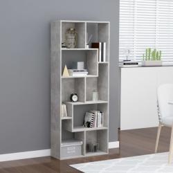 vidaXL Bibliotecă, gri beton, 67x24x161 cm, PAL (801881) Biblioteca