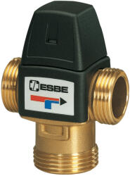 ESBE VTA322.1 termosztatikus háromjáratú keverőszelep, 1" külső menettel, 35-60 °C (31101000)