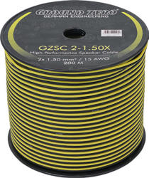 Ground Zero GZSC 2-1.50X Hangszóró vezeték, 2 x 1, 5mm (GZSC 2-1.50X)