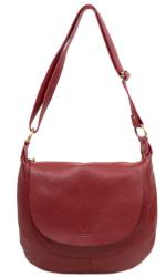 Manier Geanta dama piele grena GF2756