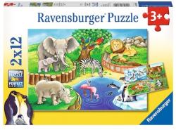 Ravensburger Az állatkertben 2x12 db-os (07602)