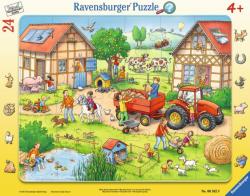 Ravensburger Én Kicsi Farmom keretes puzzle 24 db-os (06582)