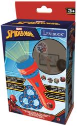 Lexibook Pókember zseblámpa és projektor 3 cserélhető dia koronggal, 24 karakterrel (LEX-LTC050SP)