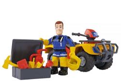 Simba Toys ATV Simba Fireman Sam, Sam Mercury Quad cu figurina Sam si accesorii (S109257657038) - ookee Figurina