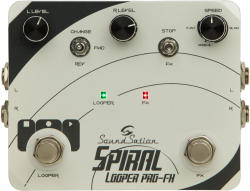 Soundsation SPIRAL LOOPER PRO-FX - Sztereó looper pedál effekttel - L678L