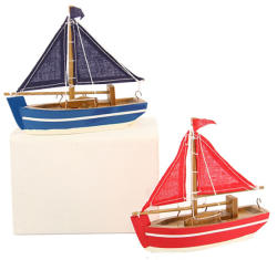  Mini vitorláshajó makett 7cm
