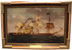  Festmény A Constitution tengeri ütközete