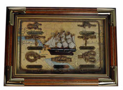 Csomós kép 36x26cm