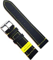 Morellato Curea ceas Morellato Water Resistant - Tricking Alligatore Rubber Calf - 22mm 24mm - A01X4910B44897CR (A01X4910B44897CR)