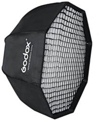 Godox Softbox Godox SB-GUE95 octogonal octobox 95cm cu deschidere tip umbrela montura Bowens si grid