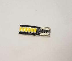 HyperColor T10 (W5W) 6SMD LED Can-Bus 4000K 1oldalas