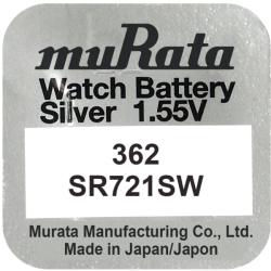 Murata Baterie pentru ceas - Murata SR721SW - 362 (SR721SW)
