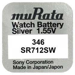 Murata Baterie pentru ceas - Murata SR712SW - 346 (SR712SW) Baterii de unica folosinta