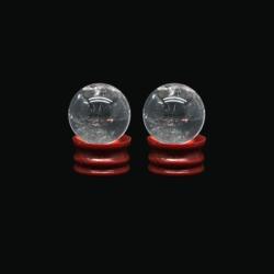  Sfera din Cuart Alb Mineral Natural - 30-33 mm - ( L) - 1 Buc