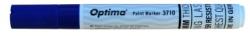 Optima Marker cu vopsea Optima Paint 3710, varf rotund 4.5mm, grosime scriere 2-3mm - albastru (OP-37102302) - ihtis