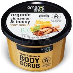 Organic Shop Scrub de corp delicios cu miere și scorțișoară Honey Cinnamon Organic Shop 250-ml