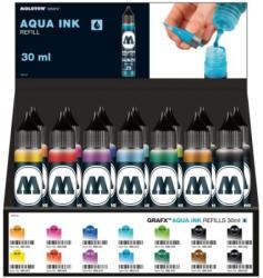 MOLOTOW Set rezerve markere Aqua Ink, Set Starter, 30 ml, 28 buc/set Molotow MLW610